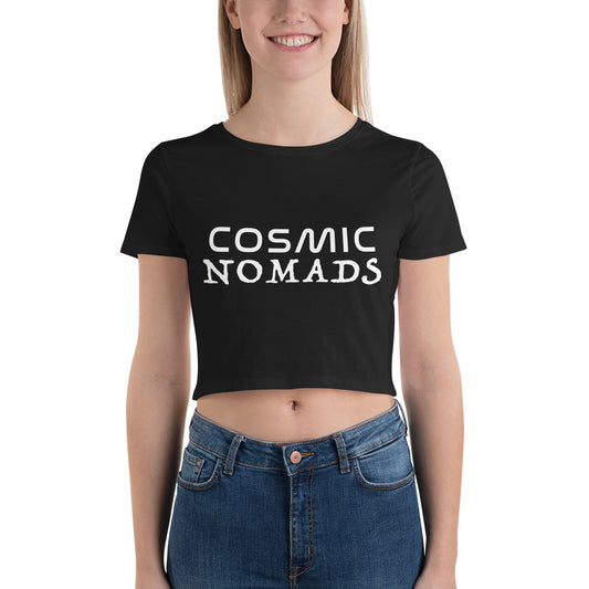 Cosmic Nomads Logo Crop Tee